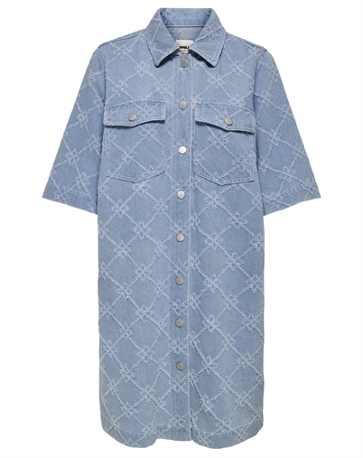 Belle Button Print Kjole - Only